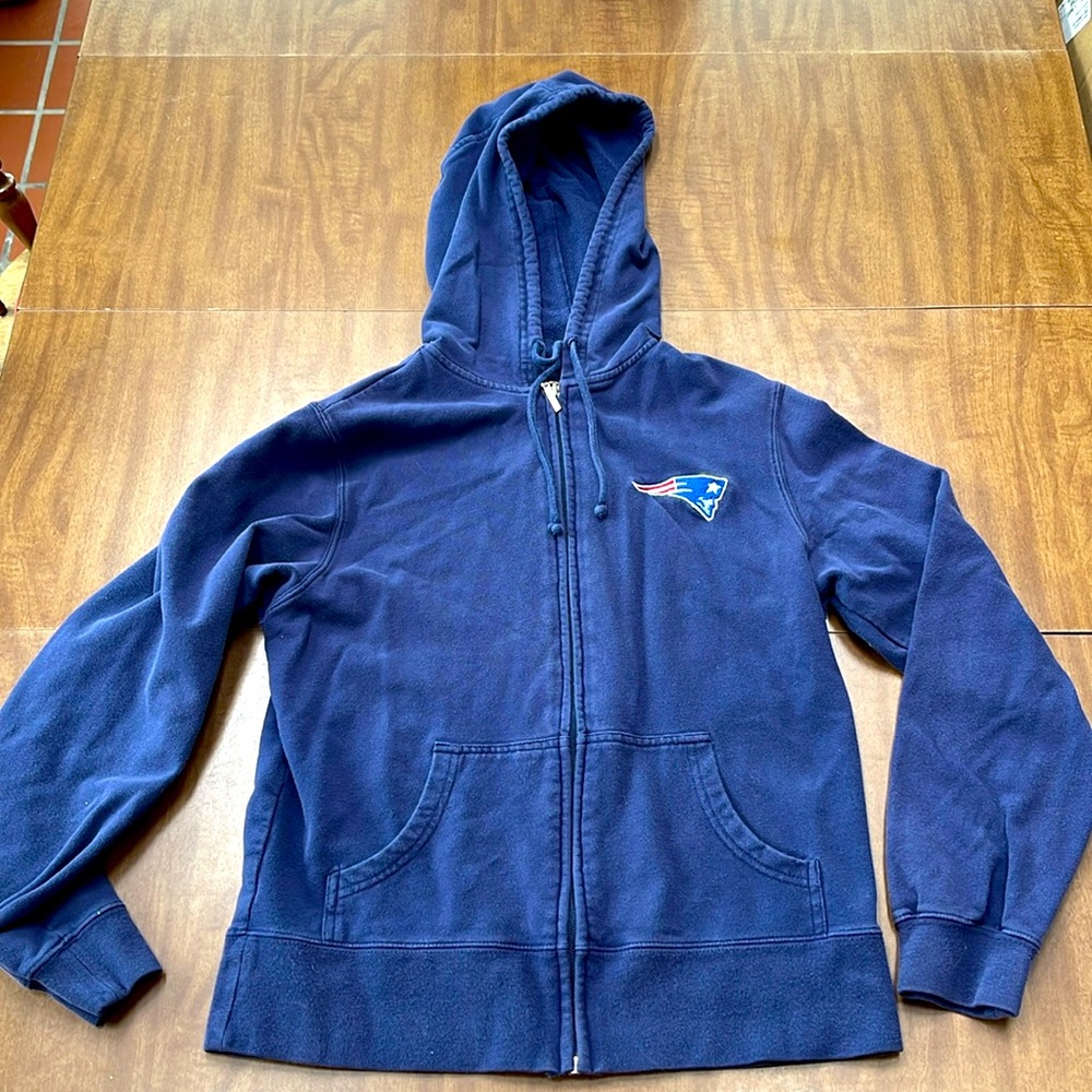 New England Patriots Reebok Women’s Zip Sweatshirt